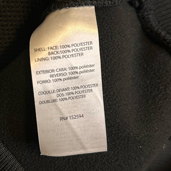 William Rast Men’s Softball Shell Bomber Jacket Justin Timberlake Sz Large Black - Picture 7 of 7